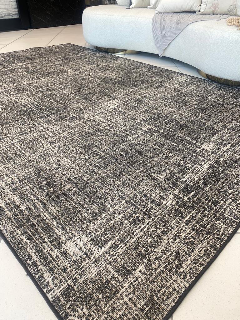 Tapete Dahab 0002 Polipropileno Chumbo - Asiatex